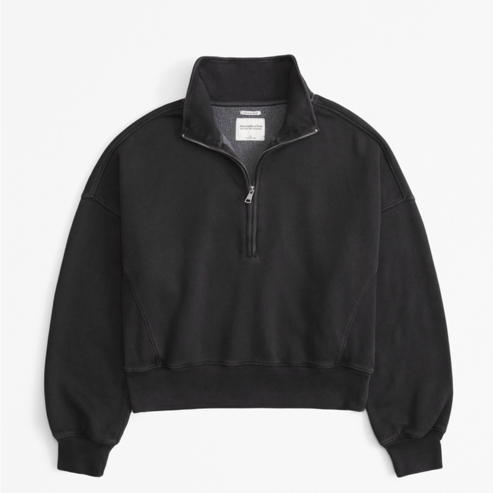 ABERCROMBIE HALF ZIP HOODIE